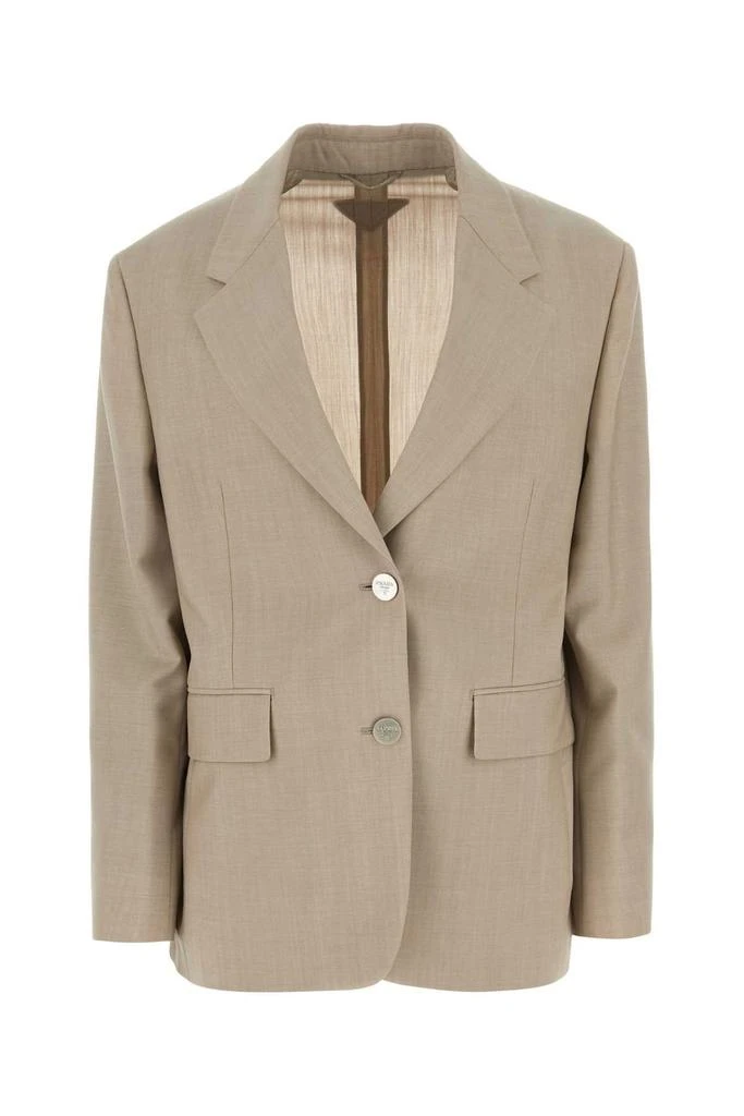 商品Prada|Prada Single-Breasted Tailored Blazer,价格¥15395,第1张图片