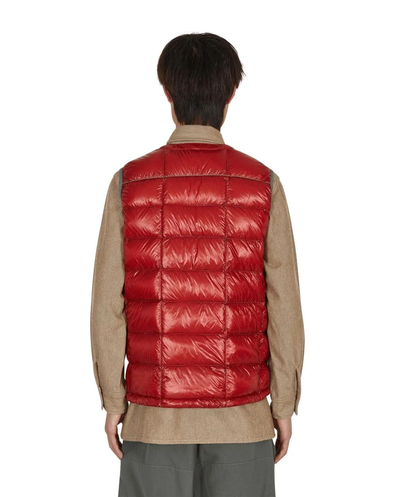 商品And Wander|Diamond Stitch Down Vest Red,价格¥2568,第3张图片详细描述