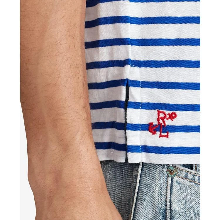商品Ralph Lauren|Men's Striped Jersey Polo,价格¥225,第5张图片详细描述