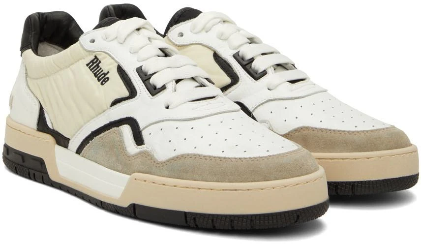 商品Rhude|SSENSE Exclusive Beige Racing Sneakers,价格¥1140,第4张图片详细描述