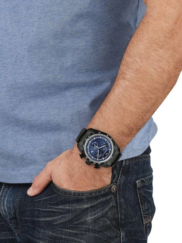 商品Versace|44MM Stainless Steel Chronograph Bracelet Watch,价格¥4297,第4张图片详细描述