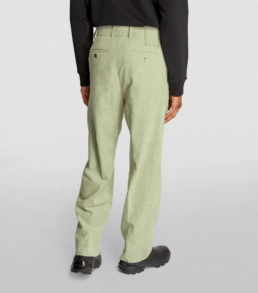 商品Wooyoungmi|Corduroy Wide-Leg Carpenter Trousers,价格¥2472,第4张图片详细描述