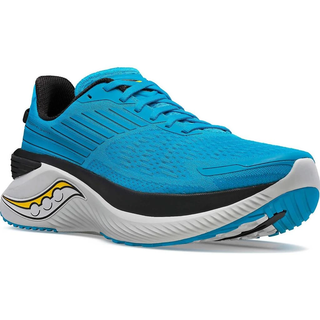 商品Saucony|Men's Endorphin Shift 3 Running Shoes - Medium Width In Ocean/vizigold,价格¥974,第2张图片详细描述