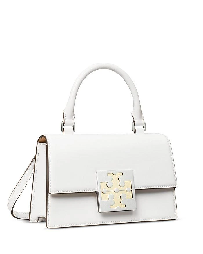 商品Tory Burch|女式 Bon Bon系列 拉绒皮革迷你手提包,价格¥2008,第4张图片详细描述