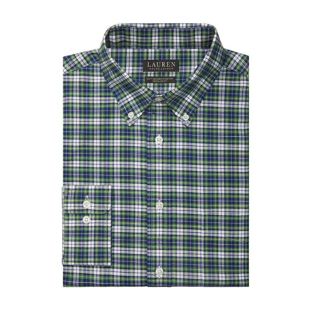 商品Ralph Lauren|Men's Ultraflex Stretch Untucked Regular Fit Dress Shirt,价格¥237,第3张图片详细描述
