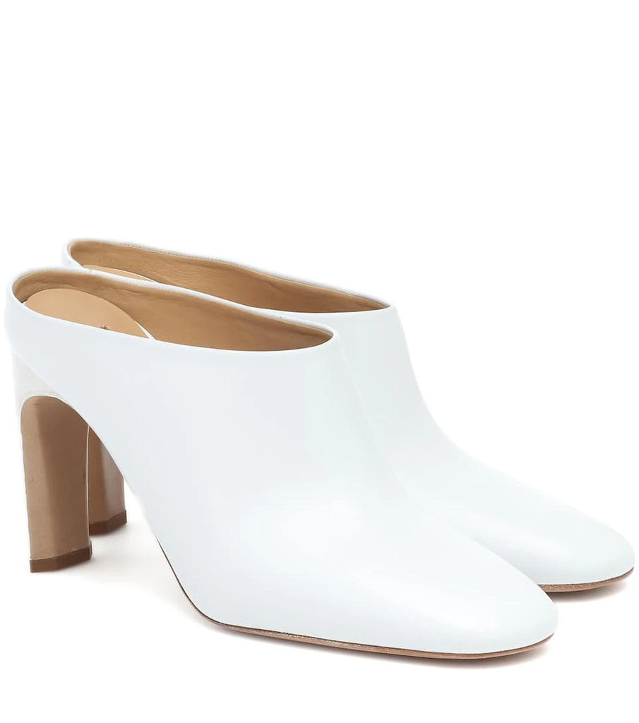 商品Jil Sander|Leather mules,价格¥2677,第1张图片