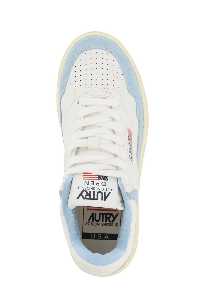 商品Autry|MESH AND LEATHER OPEN MID SNEAKERS,价格¥1539,第3张图片详细描述