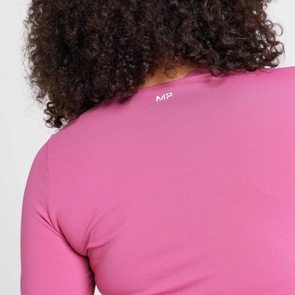 商品Myprotein|MP Women's Power Maternity Long Sleeve Top - Sangria,价格¥105,第5张图片详细描述