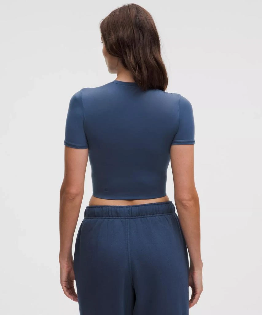 Wundermost Ultra-Soft Nulu Crewneck Cropped T-Shirt 商品