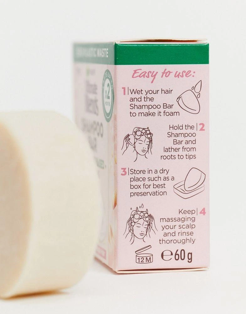商品Garnier|Garnier Ultimate Blends Delicate Oat Softening Shampoo Bar for Sensitive Scalp & Fragile Hair 60g,价格¥77,第2张图片详细描述
