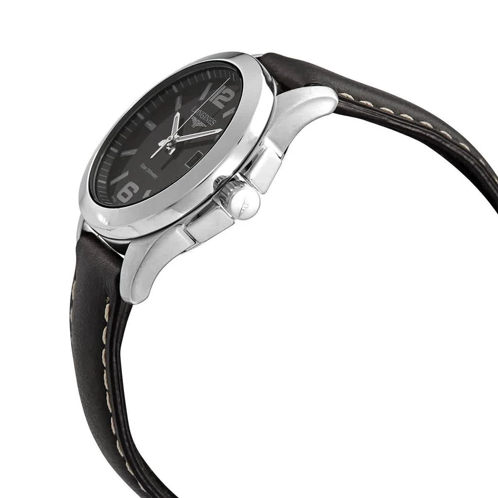 商品Longines|Conquest Quartz Black Dial Ladies Watch L3.376.4.58.3,价格¥4890,第2张图片详细描述