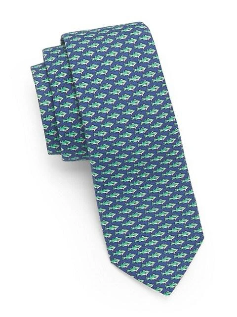 商品Vineyard Vines|Boy's Striped Sea Bass Tie,价格¥368,第1张图片