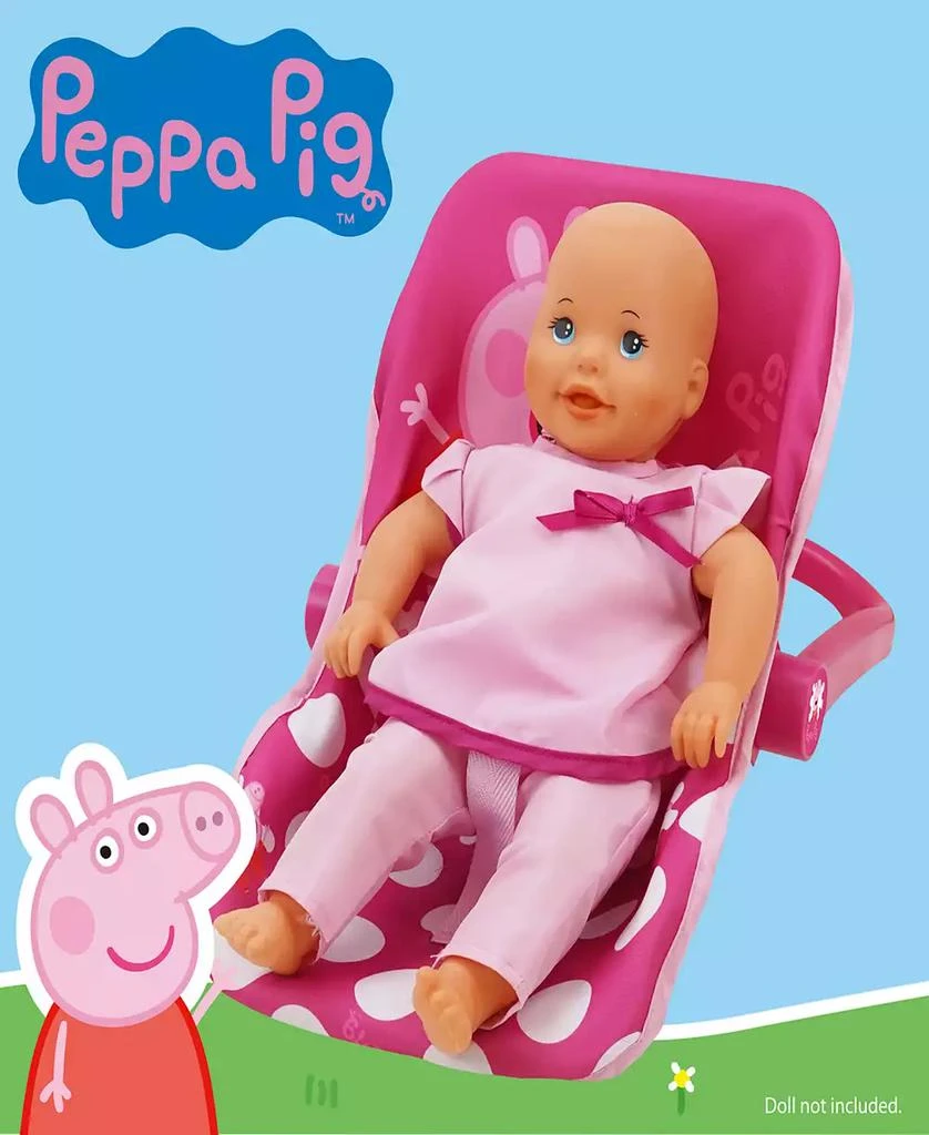 商品Peppa Pig|Baby Doll Pink White Dots Car Seat,价格¥98,第5张图片详细描述