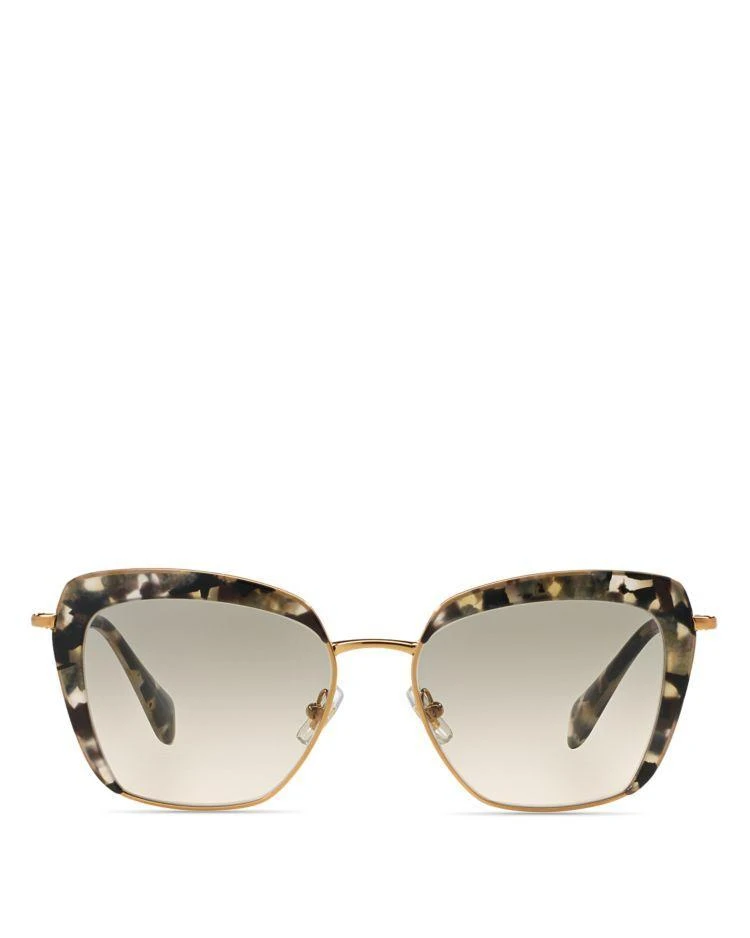 商品Miu Miu|52QS Square Sunglasses, 53mm,价格¥1658,第1张图片