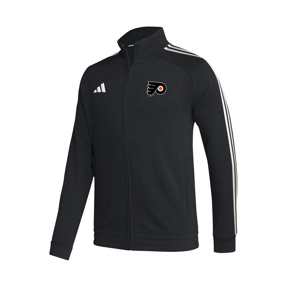 商品Adidas|Men's Black Philadelphia Flyers Raglan Full-Zip Track Jacket,价格¥659,第3张图片详细描述