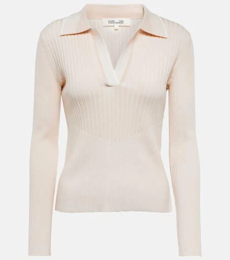 商品Diane von Furstenberg|Nelly ribbed-knit sweater,价格¥1877,第1张图片