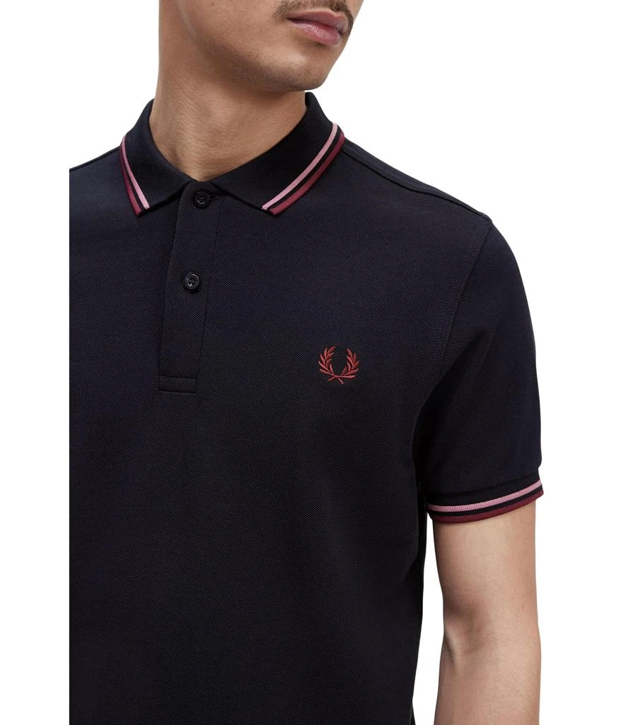 商品Fred Perry|FRED PERRY/佛莱德·派瑞 男士纯棉针织polo衫,价格¥671,第3张图片详细描述