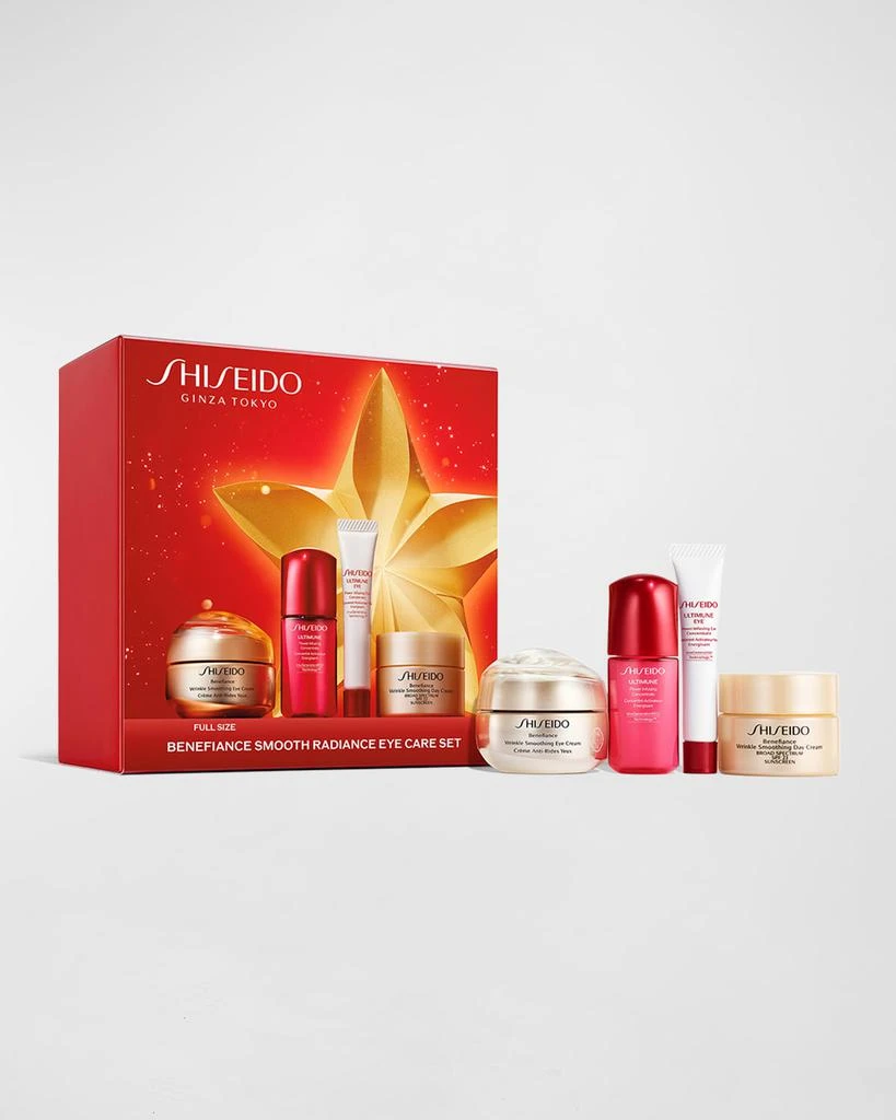 商品Shiseido|Limited Edition Benefiance Smooth Radiance Eye Care Set ($154 Value),价格¥498,第1张图片