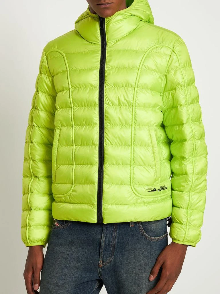 商品Diesel|Hooded Tech Puffer Jacket,价格¥1723,第2张图片详细描述