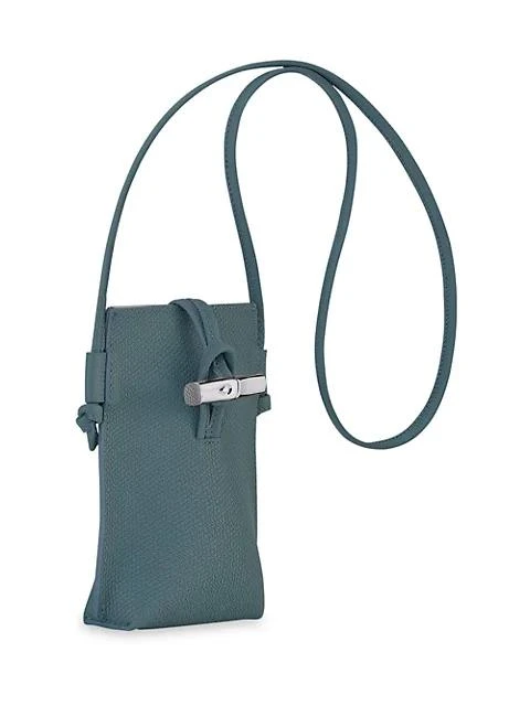 商品Longchamp|Roseau Leather Phone Case,价格¥896,第2张图片详细描述