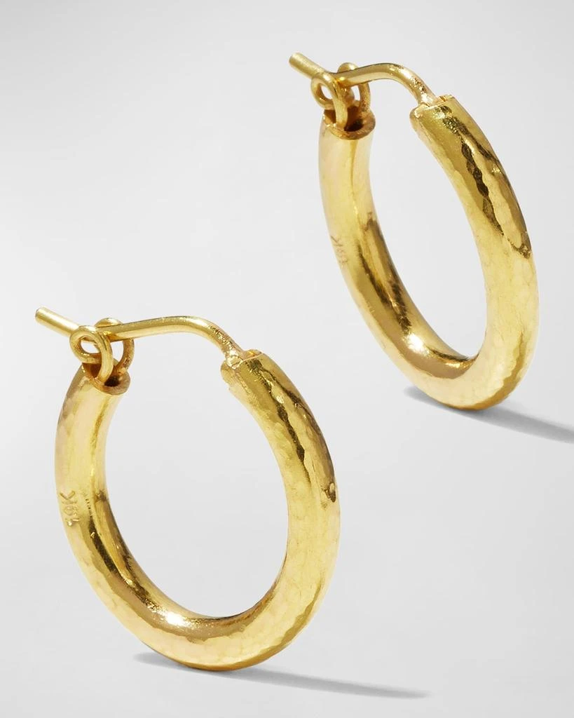 商品Elizabeth Locke|19K Yellow Gold Hoop Earrings,价格¥17758,第3张图片详细描述