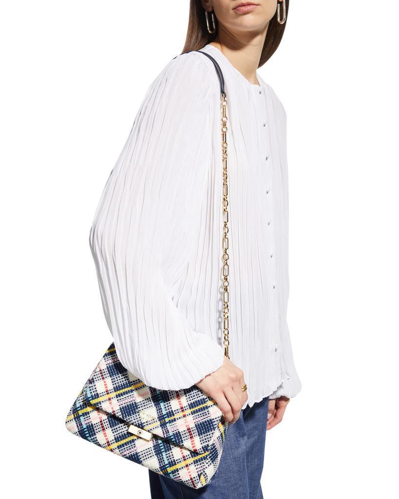 商品Kate Spade|carlyle tweed chain shoulder bag,价格¥2957,第7张图片详细描述