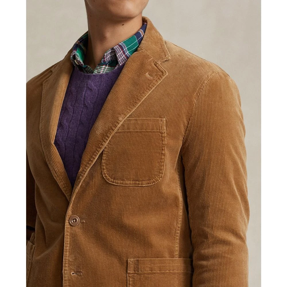 商品Ralph Lauren|Men's Washed Stretch Corduroy Suit Jacket,价格¥1050,第3张图片详细描述