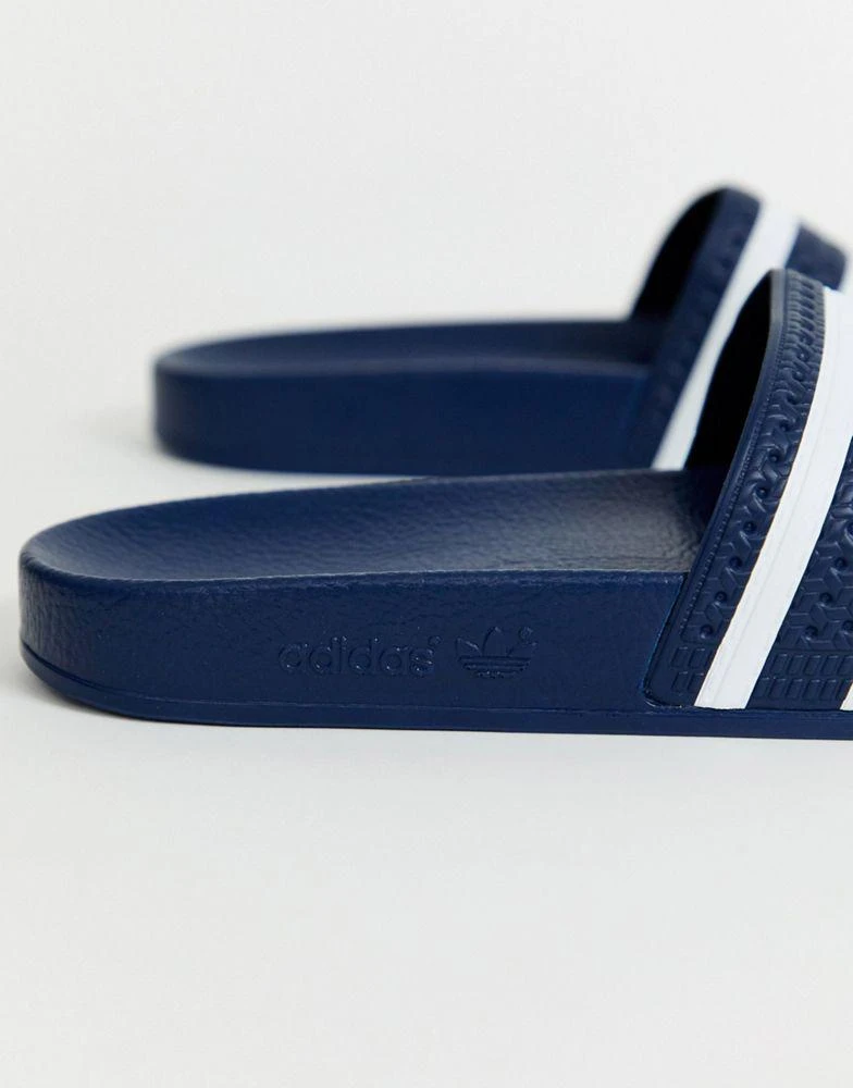 商品Adidas|adidas Originals Adilette sliders in navy,价格¥398,第2张图片详细描述