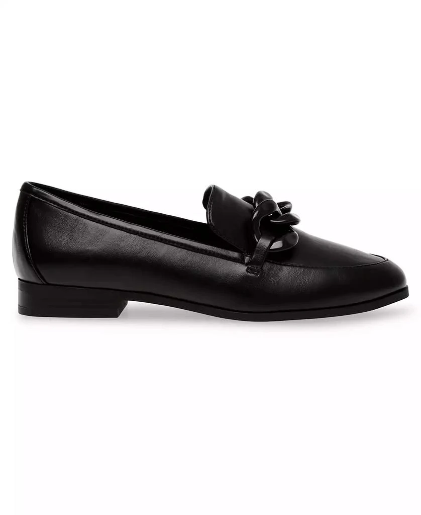 商品Anne Klein|Women's Braxton Chain Slip On Loafers,价格¥350,第2张图片详细描述