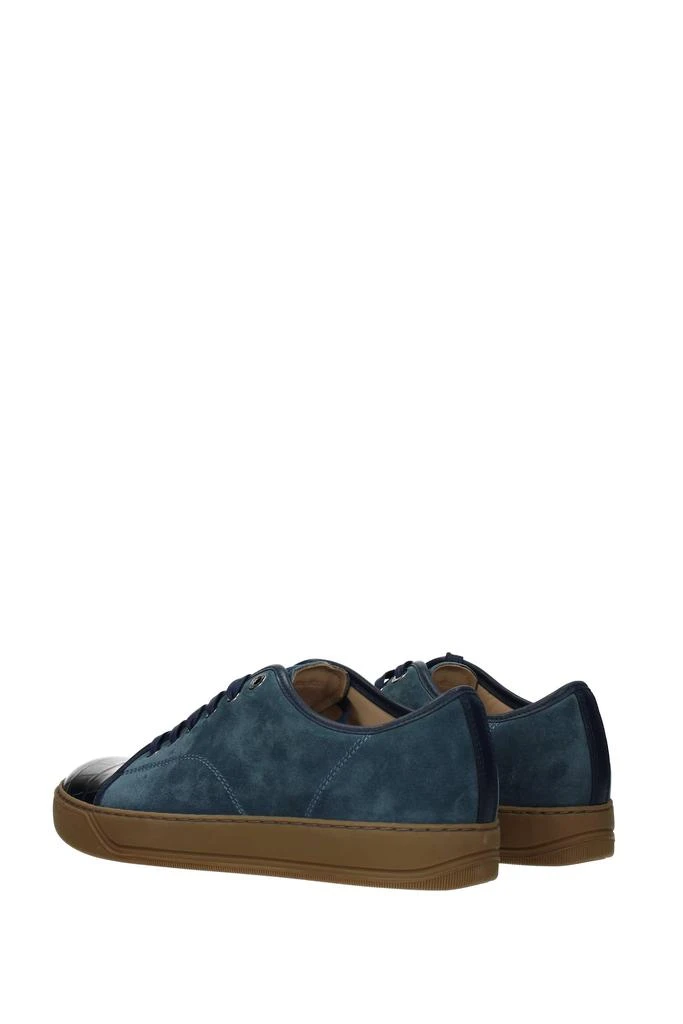 商品Lanvin|Sneakers Suede Blue Sea Blue,价格¥1500,第4张图片详细描述