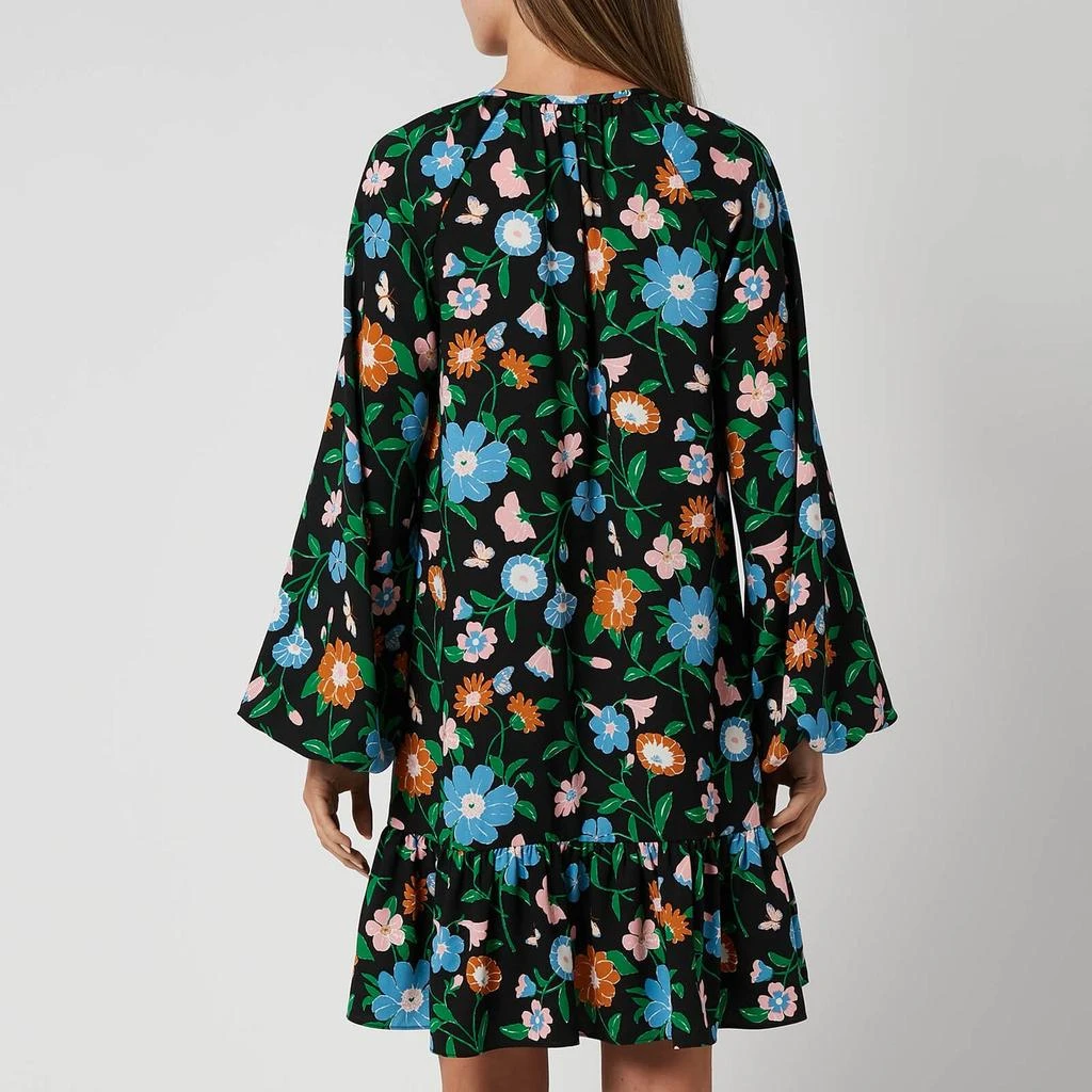 商品Kate Spade|Kate Spade New York Women's Floral Garden Tie Neck Dress - Multi,价格¥252,第2张图片详细描述
