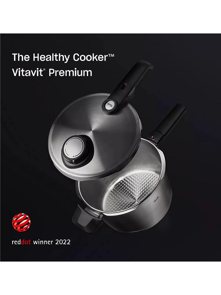 Vitavit® Premium Pressure Cooker & Pressure Skillet Set 商品