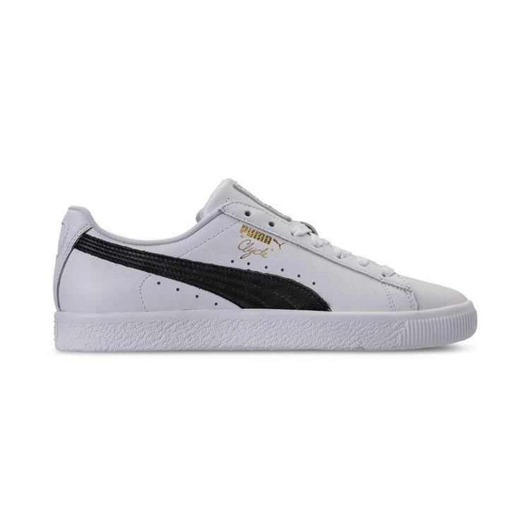 商品Puma|Men's Clyde Core L Foil Casual Sneakers from Finish Line,价格¥374,第2张图片详细描述