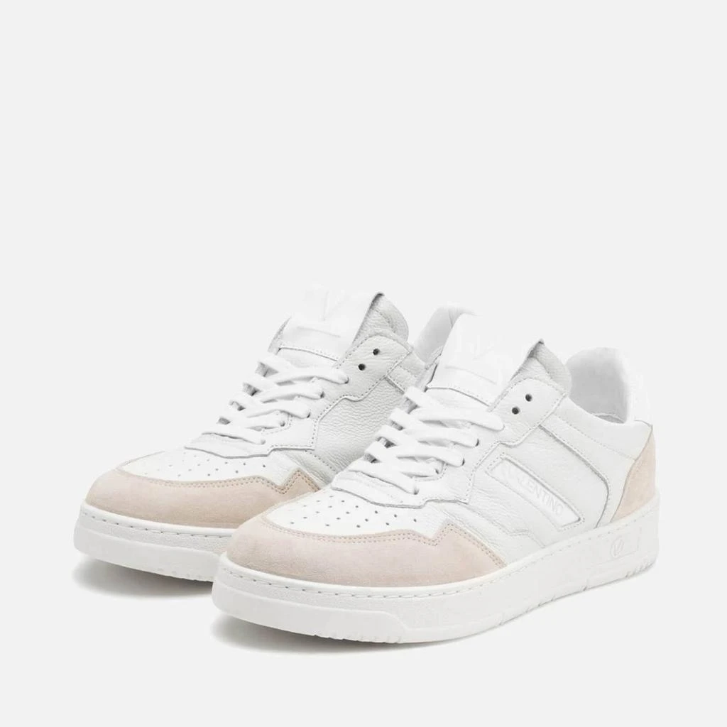 商品Valentino|Valentino Men's Apollo Basket Leather and Suede Trainers,价格¥1899,第3张图片详细描述