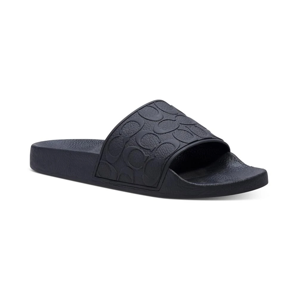 商品Coach|Men's Signature Pool Slide Sandals,价格¥424,第1张图片