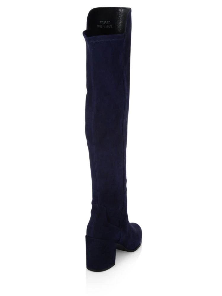 商品Stuart Weitzman|All Jack 麂皮长靴,价格¥2130,第2张图片详细描述