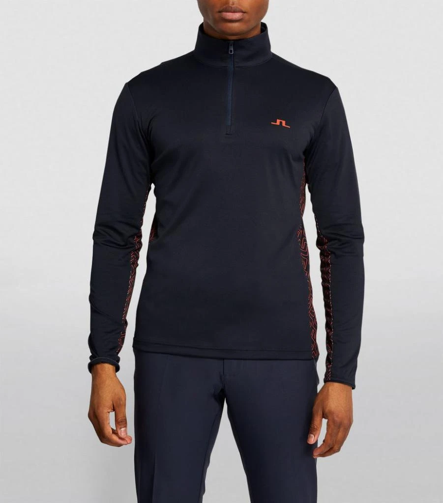 商品J. Lindeberg|Quarter-Zip Emanuel Top,价格¥372,第4张图片详细描述