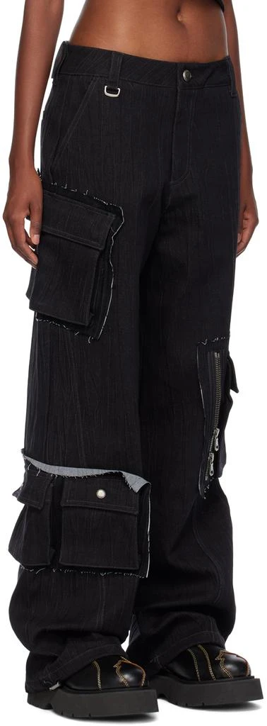 商品ANDERSSON BELL|Black Mulina Jeans,价格¥2099,第2张图片详细描述