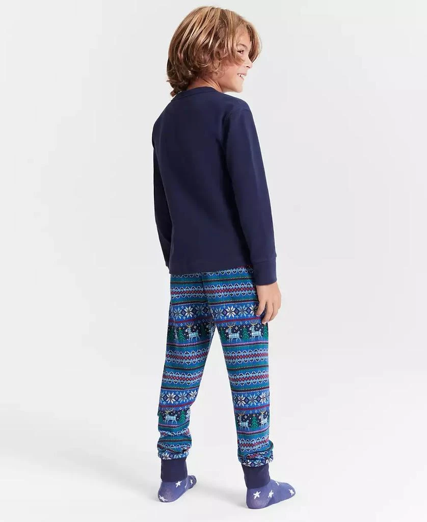 商品Macy's|Thanksgiving Day Parade Little & Big Kids Knit Pajama Set, Created for Macy's,价格¥184,第3张图片详细描述