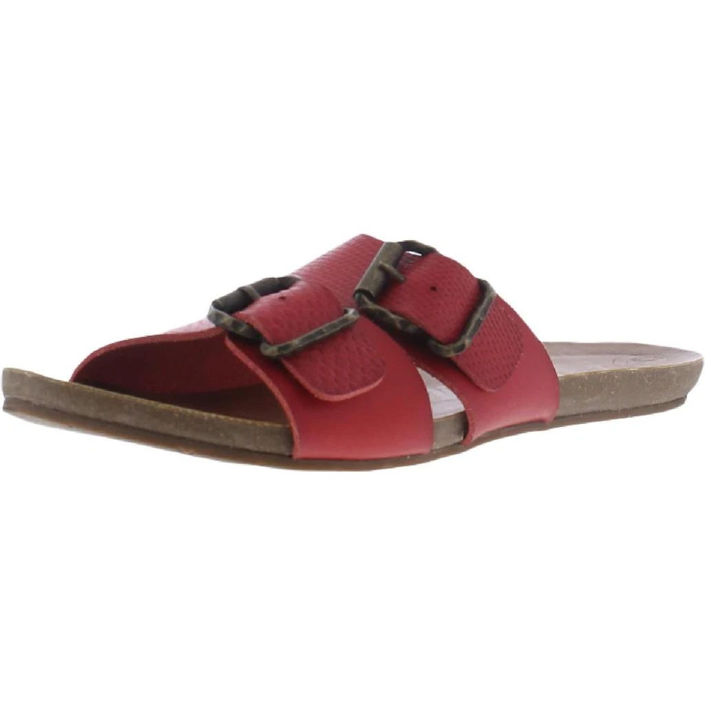 商品Blowfish|Blowfish Womens Gennah Faux Leather Textured Slide Sandals,价格¥115,第1张图片