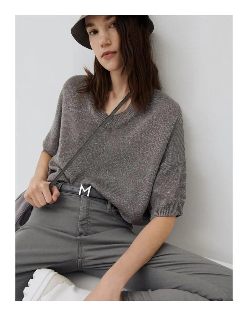 商品Marella|Eugenio Short Sleeve Sweater,价格¥639,第1张图片