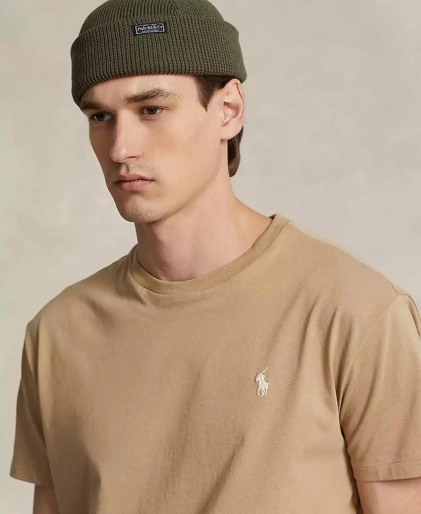 商品Ralph Lauren|男士圆领平纹针织T恤 多款配色,价格¥296,第3张图片详细描述