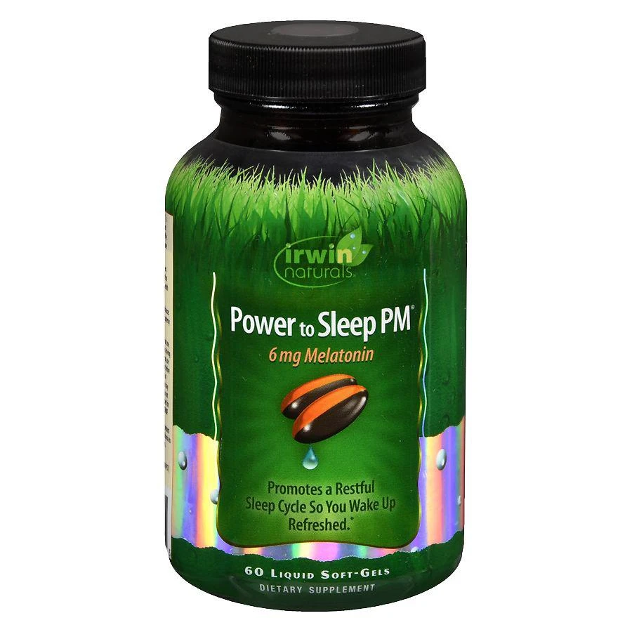 商品Irwin Naturals|Power to Sleep PM, 6mg Melatonin,价格¥74,第1张图片