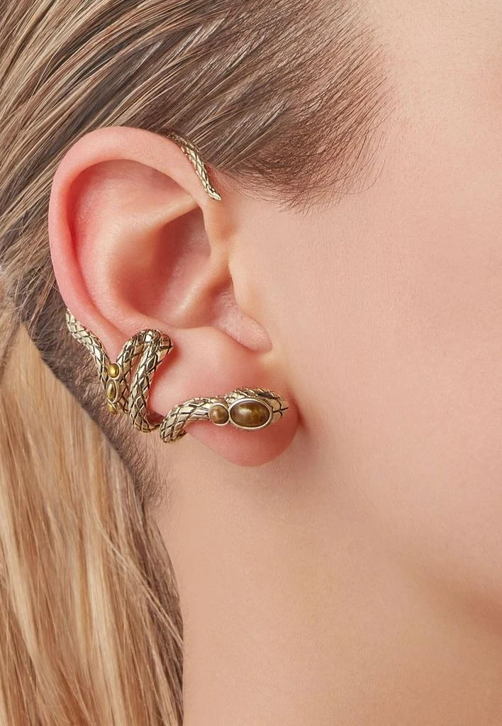 商品Aquazzura|Serpente Ear Cuff Earrings,价格¥2222,第1张图片
