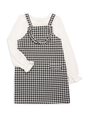 商品Tommy Hilfiger|Little Girl's 2-Piece Logo Top & Dress Set,价格¥215,第1张图片