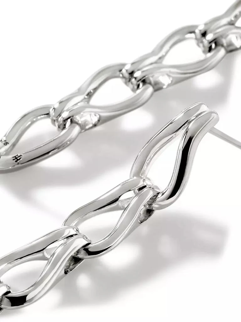 商品John Hardy|Surf Sterling Silver Chain Drop Earrings,价格¥4122,第4张图片详细描述