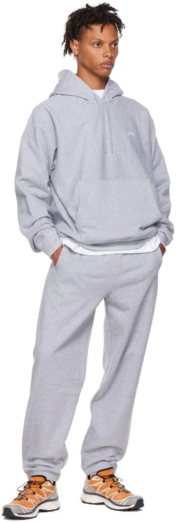 商品STUSSY|Gray Cotton Lounge Pants,价格¥849,第4张图片详细描述