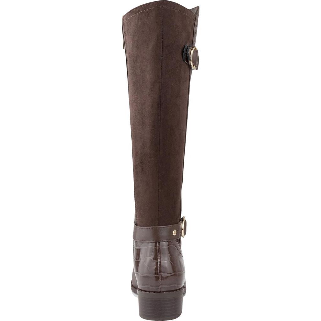 Karen Scott Womens Leandraa Wide Calf Zipper Knee-High Boots商品第10张图片规格展示