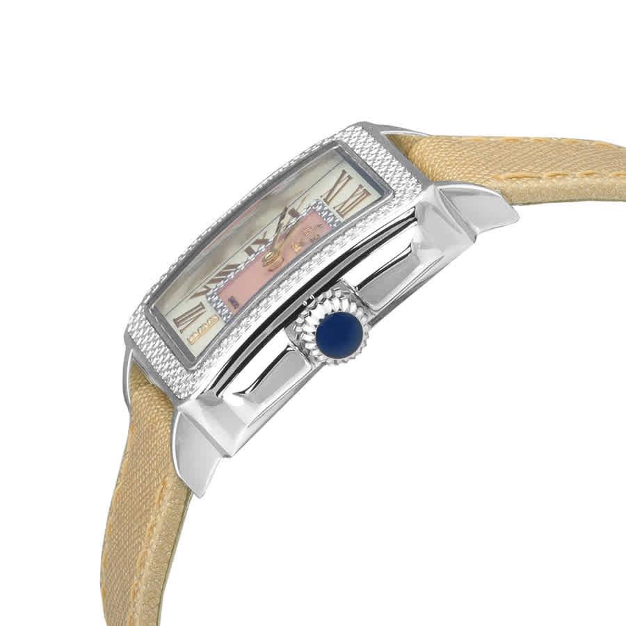 GV2 by Gevril Padova Quartz Diamond White Dial Ladies Watch 12304商品第2张图片规格展示
