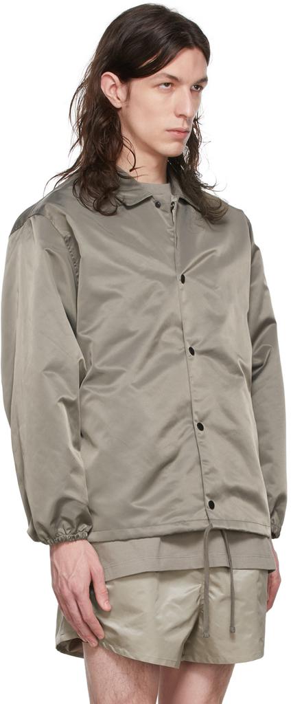 Taupe Nylon Jacket商品第2张图片规格展示